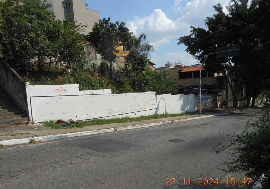 Foto 1 de 12: Terreno em leilão em Santo André - SP — Imóvel urbano, sem benfeitorias, A.T. 823m² - Parque Central