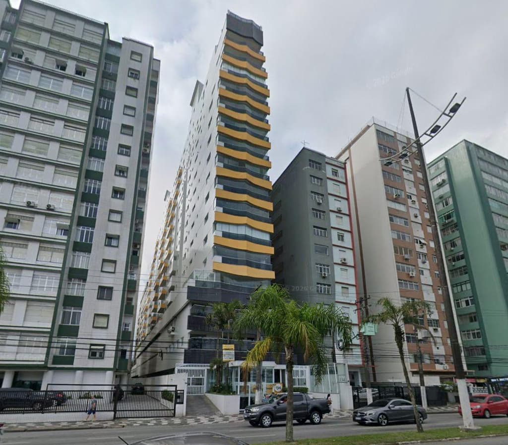 Foto 6 de 8: Apartamento em leilão em Santos - SP, bairro José Menino — APARTAMENTO DE ALTO PADRÃO FRENTE MAR COM VAGA DE GARAGEM SANTOS/SP