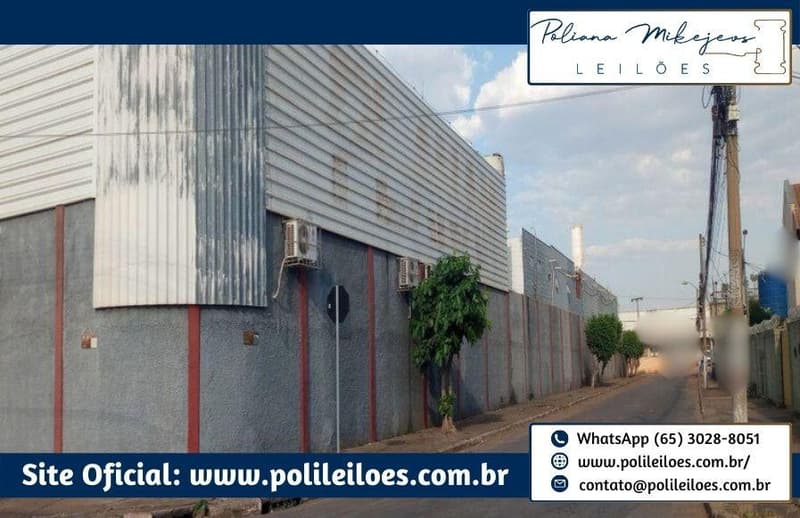 Foto 16 de 30: Terreno em leilão em Cuiabá - MT — Lote de terreno urbano, AT 9.120m², AC 2.130m² averbados na matrícula, remembrados dos lotes 10 a 25 da quadra 01, situado no Bairro Santa Rita, distrito do Coxipó da Ponte, Cuiabá/MT