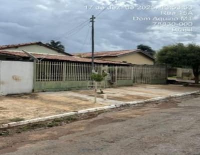 Foto 3 de 6: Terreno em leilão em Dom Aquino - MT — CASA RESIDENCIAL | A.T. 504M² | DOM AQUINO - MT