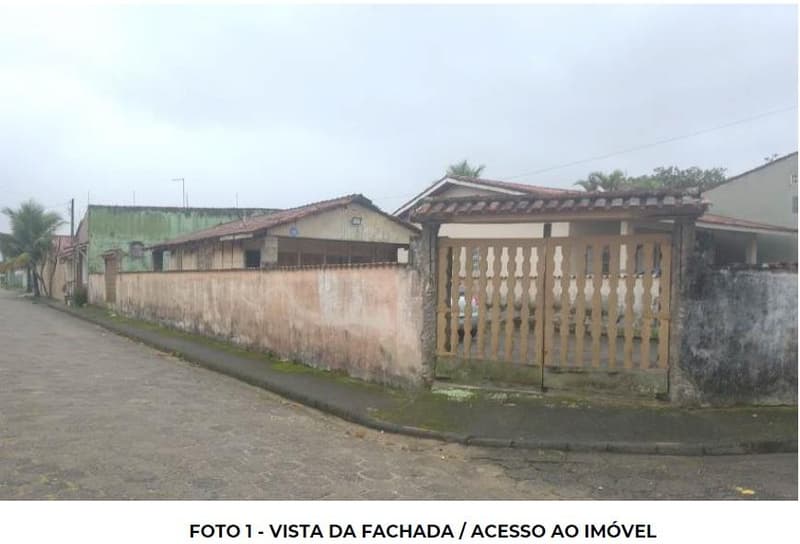 Casa em leilão em Itanhaém - SP, bairro Satélite — Casa com terreno de 285m² em Itanhaém/SP | Direitos Possessorios