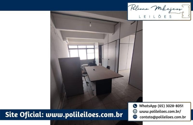Foto 1 de 11: Comercial em leilão em Cuiabá - MT — Sala comercial em condomínio, nº 41, 47,40m², Centro, Cuiabá/MT