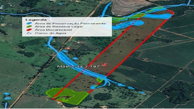 Foto 3 de 3: Area Rural em leilão em Mirassol D'oeste - MT — IMÓVEL RURAL | 42,437 HA - ESTÂNCIA BR I | MIRASSOL D'OESTE/MT