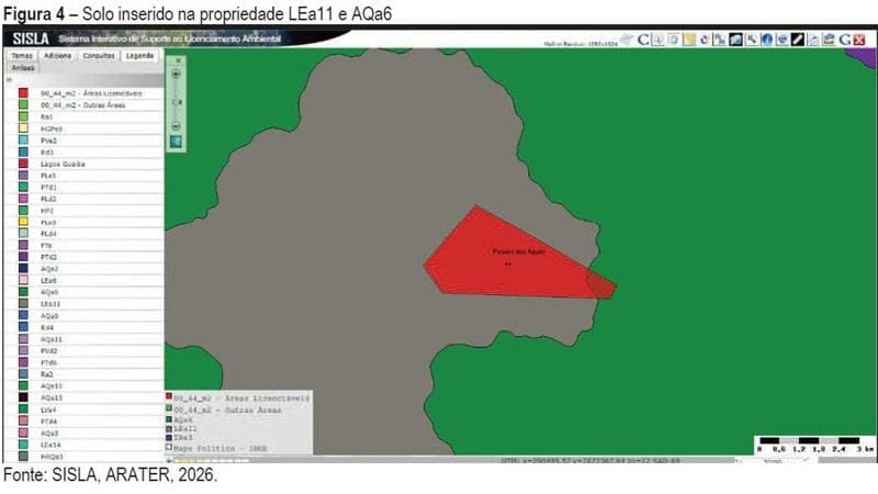 Foto 16 de 30: Area Rural em leilão em Paraíso Das Águas - MS — IMÓVEL RURAL | 400 HA (FRAÇÃO IDEAL) - FAZ. LOTE BAÚS PERDIDO I SECÇÃO B | PLANTIO PARA SOJA E MILHO | PARAÍSO DAS ÁGUAS/MS