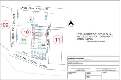 Foto 4 de 4: Terreno em leilão em Candói - PR, bairro Jardim Iguaçu — IMÓVEL URBANO COM ÁREA TOTAL DE 492,19 m², EM CANDÓI/PR