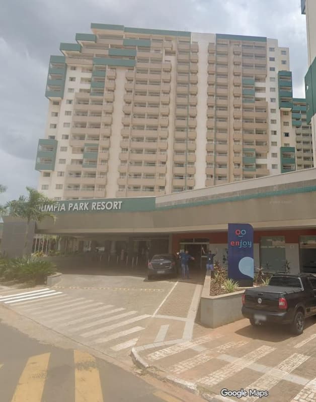 Foto 3 de 4: Apartamento em leilão em Olímpia - SP — MATRÍCULA Nº: 61.037 - (1/13) Apartamento Comercial OLÍMPIA PARK RESORT, A.P. 46,25m², Jd. Santa Efigênia, Olímpia/SP