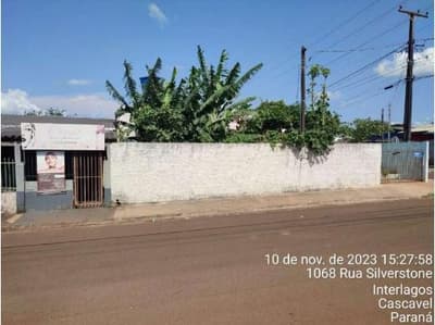 Foto 2 de 4: Terreno em leilão em Cascavel - PR, bairro Interlagos — Imóvel com área de 531,60 m² e benfeitorias de aproximadamente 270 m², situado na Rua Watkins Glen, nº 340, Interlagos, Cascavel/PR