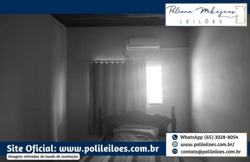 Foto 15 de 25: Terreno em leilão em Araputanga - MT — Imóvel residencial, Lote 05, na quadra 13, AT 375,0², localizado na Av. Mato Grosso, em Araputanga/MT