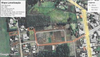Foto 2 de 2: Terreno em leilão em Maximiliano De Almeida - RS — Lote 04 - Lote Urbano em Maximiliano de Almeida/RS
