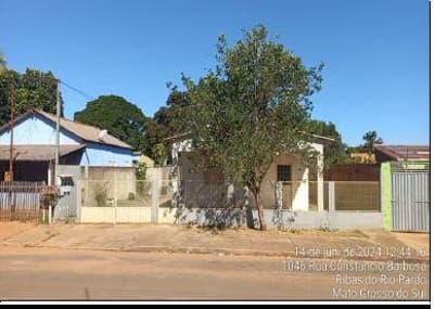 Foto 6 de 9: Terreno em leilão em Ribas Do Rio Pardo - MS, bairro São Sebastião — 03 IMÓVEIS RESIDENCIAIS | A.T. 536,50M² E A.C 244,27M²| SÃO SEBASTIÃO EM RIBAS DO RIO PARDO/MS