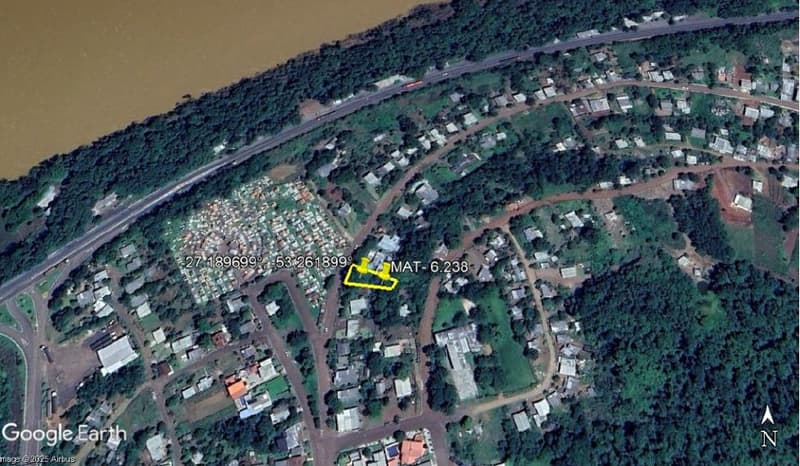 Foto 10 de 10: Terreno em leilão em Iraí - RS — Terreno urbano com área total de 502,50 m2 - Iraí/RS