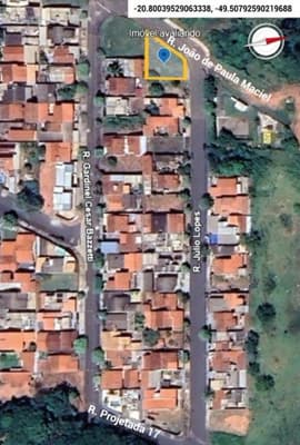 Foto 10 de 11: Terreno em leilão em Mirassol - SP — TERRENO DE 330m² DO LOTEAMENTO PQ. RES. CELINA DALUL, MIRASSOL/SP | MATRICULA 26.296
