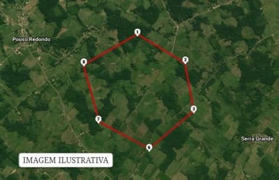Area Rural em leilão em Pouso Redondo - SC — IMÓVEL RURAL COM ÁREA TOTAL DE 80.000,00m² - POUSO REDONDO-SC
