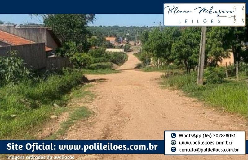 Foto 3 de 3: Terreno em leilão em Santa Rita Do Araguaia - GO — Terreno urbano, AT 468,75m², Santa Rita do Araguaia/GO