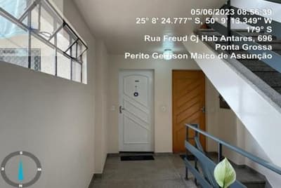 Foto 5 de 14: Apartamento em leilão em Ponta Grossa - PR — Apartamento, com área construída de 63,3056m², Ponta Grossa/PR