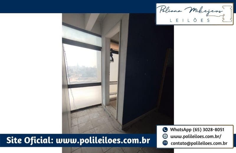 Foto 9 de 11: Comercial em leilão em Cuiabá - MT — Sala comercial em condomínio, nº 41, 47,40m², Centro, Cuiabá/MT