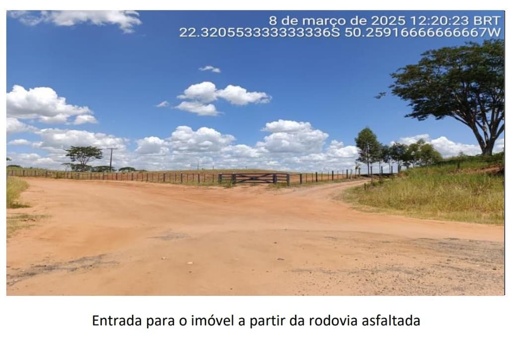 Foto 3 de 7: Area Rural em leilão em Oscar Bressane - SP — Fazenda, Ocupado, Oscar Bressane / SP