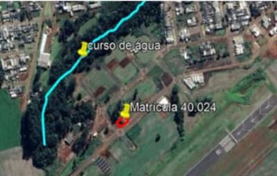 Terreno em leilão em Pato Branco - PR, bairro Fraron — TERRENO URBANO DE ESQUINA 454,56 m² PATO BRANCO/PR