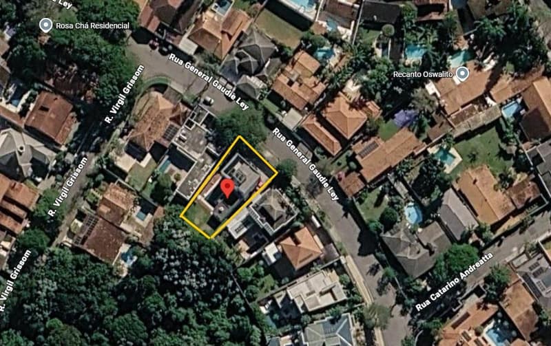Foto 4 de 6: Terreno em leilão em São Paulo - SP, bairro Interlagos — Terreno de 762,73 m², com casa não averbada, no bairro Interlagos, em São Paulo - SP