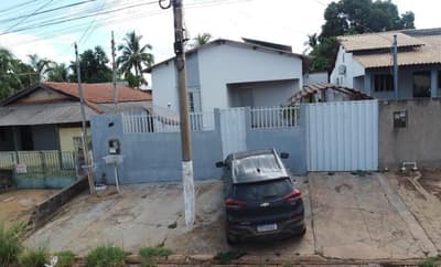Casa em leilão em Jaciara - MT, bairro Santa Rita — CASA RESIDENCIAL | A.T 500,00M² E A.C 96,60M² - SANTA RITA | JACIARA/MT