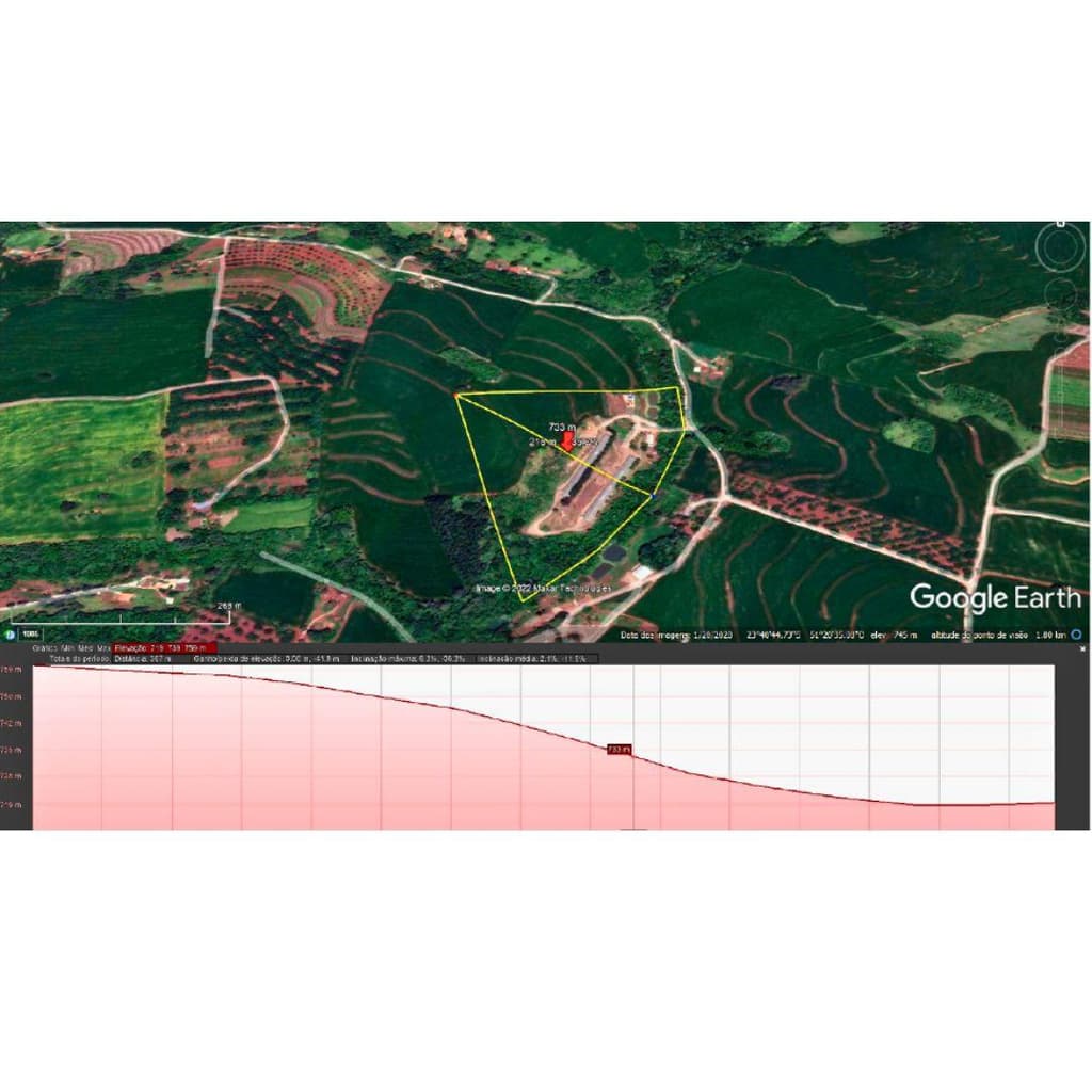 Area Rural em leilão em Califórnia - PR — IMÓVEL RURAL- COM ÁREA DE 96.800 m² - Em CALIFÓRNIA/PR