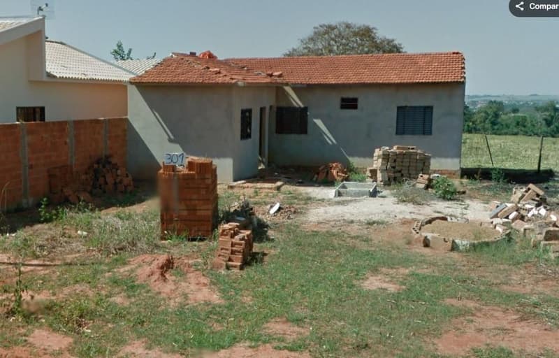 Foto 2 de 2: Terreno em leilão em Presidente Venceslau - SP — Edícula