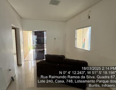 Foto 3 de 6: Casa em leilão em Macapá - AP — Casa c/ terreno de 300 m², Parque dos Buritis em Macapá/AP - Desocupada