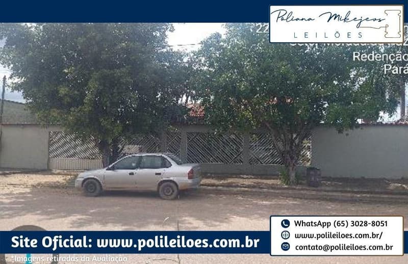 Foto 3 de 4: Terreno em leilão em Redenção - PA — 02 (dois) Lotes de Terreno Urbano, nº 01 e 02, Q. 88, Av. José Carrion, Núcleo Urbano de Redenção/PA, A.T. 1.037m²