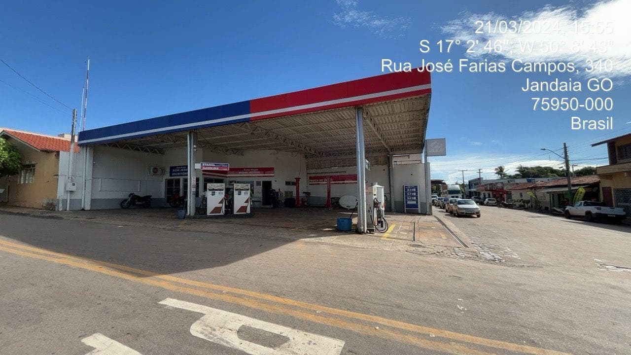 Foto 5 de 12: Casa em leilão em Jandaia - GO — Posto de gasolina com área de 399,80m², Centro, Jandaia/GO