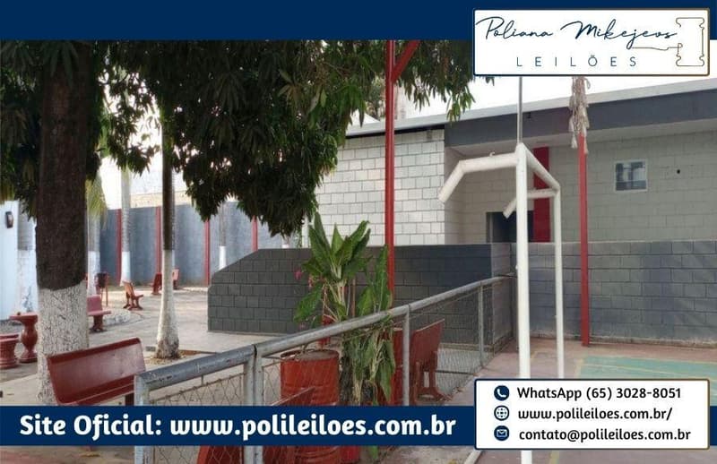 Foto 19 de 30: Terreno em leilão em Cuiabá - MT — Lote de terreno urbano, AT 9.120m², AC 2.130m² averbados na matrícula, remembrados dos lotes 10 a 25 da quadra 01, situado no Bairro Santa Rita, distrito do Coxipó da Ponte, Cuiabá/MT