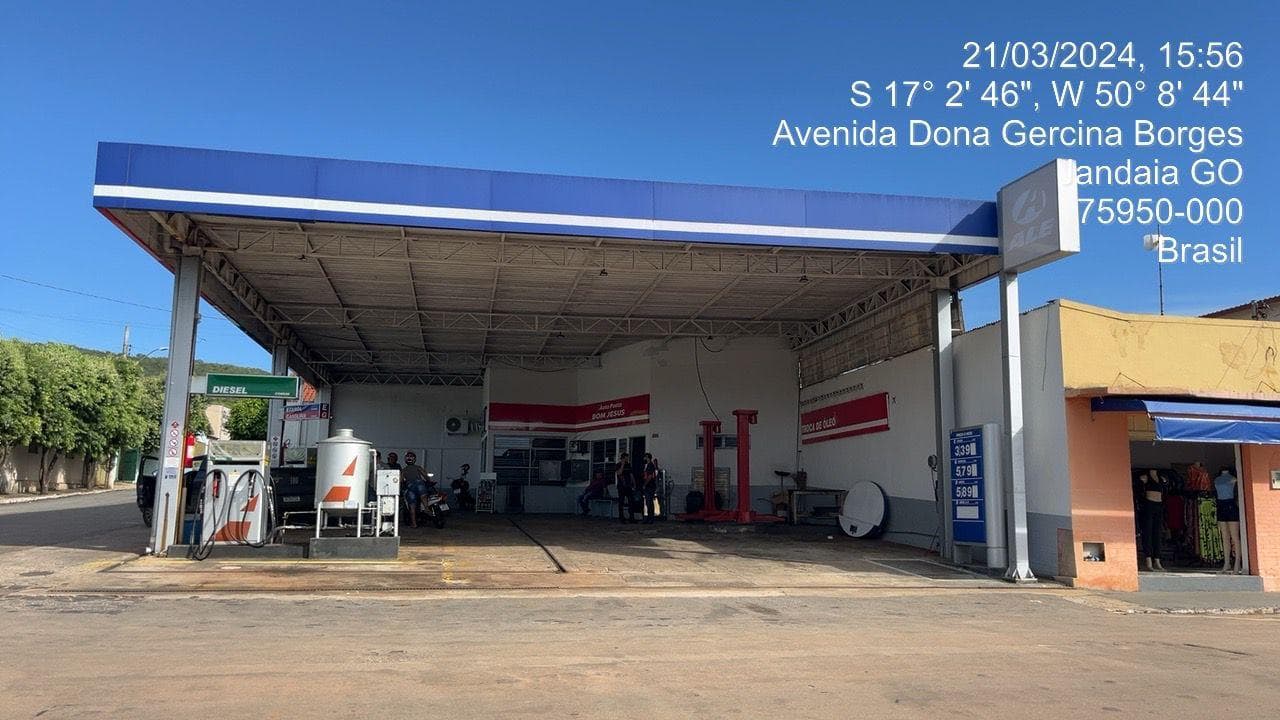 Foto 7 de 12: Casa em leilão em Jandaia - GO — Posto de gasolina com área de 399,80m², Centro, Jandaia/GO