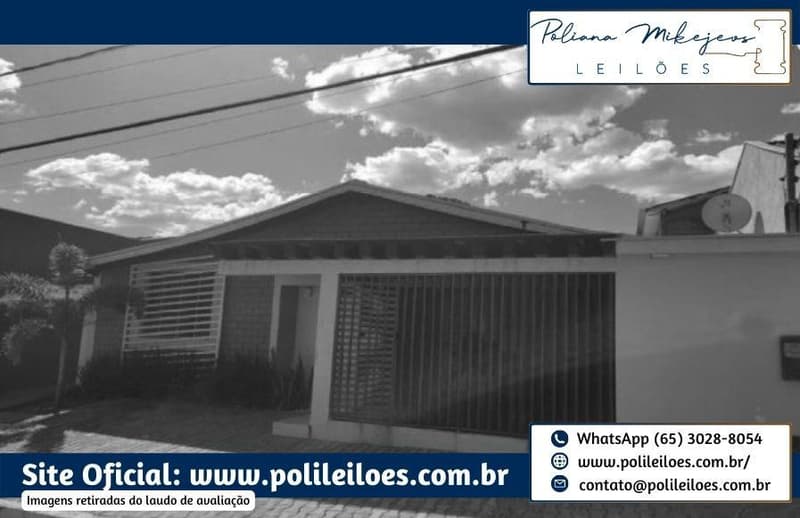 Foto 1 de 25: Terreno em leilão em Araputanga - MT — Imóvel residencial, Lote 05, na quadra 13, AT 375,0², localizado na Av. Mato Grosso, em Araputanga/MT