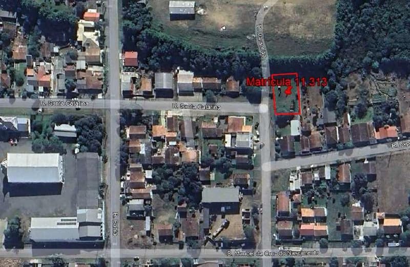 Foto 3 de 3: Terreno em leilão em Irati - PR, bairro Irati-Velho — 50% do terreno urbano com a área total de 610m², sem benfeitorias, situado na Rua Maranhão - Irati/PR.