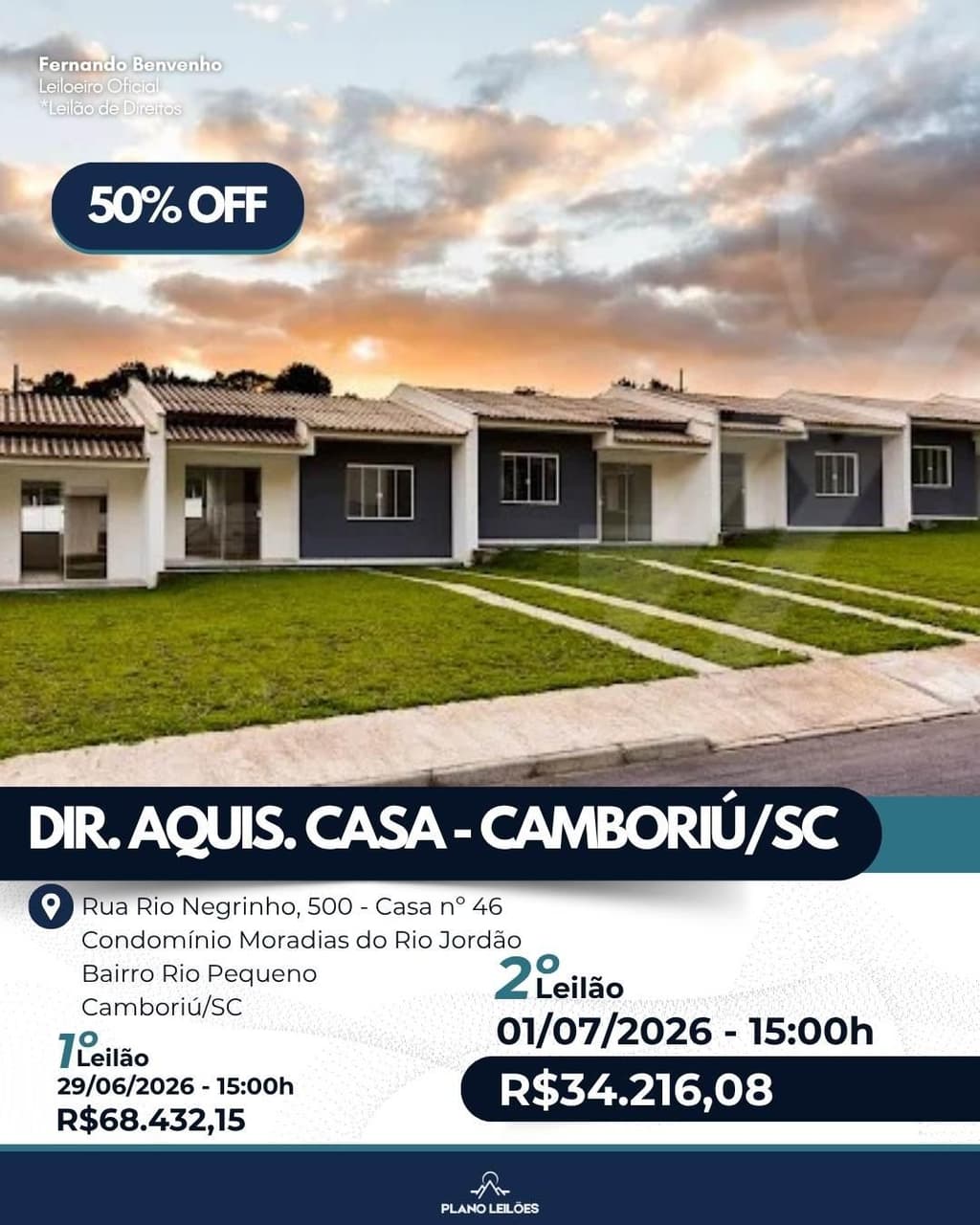 Casa em leilão em Camboriú - SC, bairro Rio Pequeno — Dir. Aquisitivos - Casa Camboriú 46
