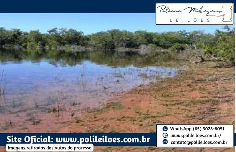 Area Rural em leilão em Chapada Dos Guimarães - MT — 7,6602has Desmembrada de Área Maior Fazenda São José, Área Originária de 70ha, localizada no limite com a margem do Lago do Manso, em Chapada dos Guimarães/MT