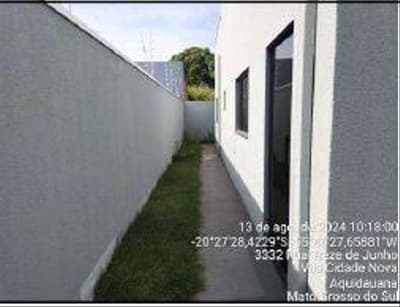 Foto 3 de 11: Casa em leilão em Aquidauana - MS, bairro Cidade Nova — CASA RESIDENCIAL | A.T. 350,00M² E A.C 173,36M² | AQUIDAUANA/MS