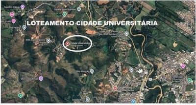 Foto 1 de 6: Terreno em leilão em São João Del Rei - MG — TERRENO - Área de 237,47m² - Lote 3 - Quadra 5 - Cidade Universitária