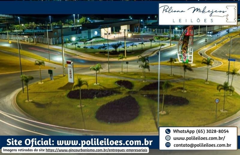 Foto 3 de 4: Comercial em leilão em Cuiabá - MT — Imóvel comercial, lote 10, quadra 04, Ginco Empresarial Dubai, AT 400m², em Cuiabá/MT
