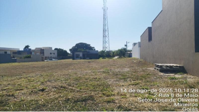 Terreno em leilão em Mineiros - GO — TERRENO URBANO | A.T. 251,29 M² | CONDOMÍNIO RESIDENCIAL PARQUE DAS LARANJEIRAS | MINEIROS/GO