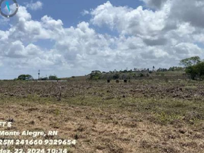 Foto 3 de 11: Terreno em leilão em Monte Alegre - RN, bairro Expansão Urbana — Lote, 6.0 ha, Monte Alegre / RN