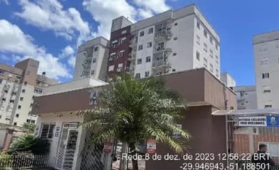 Apartamento em leilão em Canoas - RS — Apartamento de 55.15m2, com 2 quartos, em CANOAS/RS.
