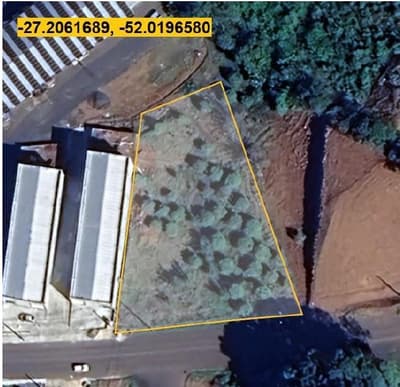 Foto 1 de 6: Terreno em leilão em Concórdia - SC, bairro Primavera — IMÓVEL URBANO COM ÁREA TOTAL DE 1.623,45m2. EM CONCÓRDIA-SC
