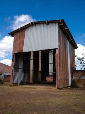 Foto 1 de 2: Apartamento em leilão em Mafra - SC — BARRACÃO METÁLICO