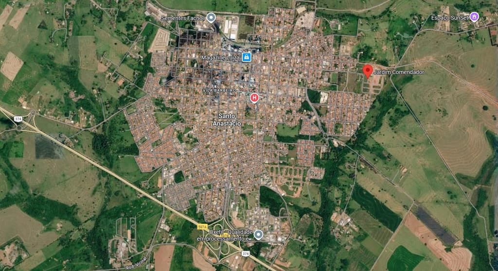 Terreno em leilão em Santo Anastácio - SP, bairro Loteamento Jardim Comendador — Leilão Judicial: Terreno Urbano 180m² - Santo Anastácio/SP
