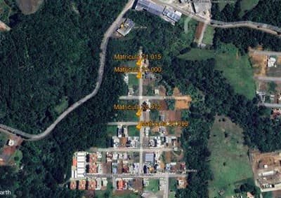 Terreno em leilão em Concórdia - SC — Parte ideal (50%) do terreno com área de 450,18m², sem benfeitorias, bairro São Cristóvão - Massa Falida de Mar Norte