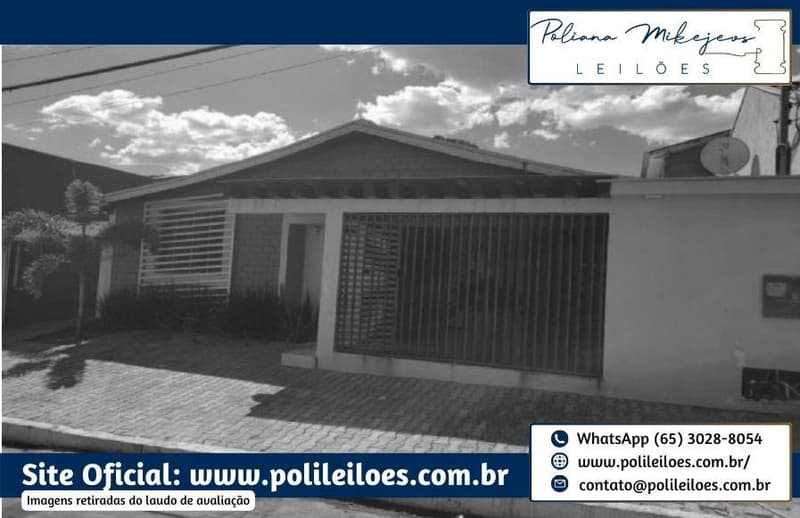 Foto 11 de 25: Terreno em leilão em Araputanga - MT — Imóvel residencial, Lote 05, na quadra 13, AT 375,0², localizado na Av. Mato Grosso, em Araputanga/MT