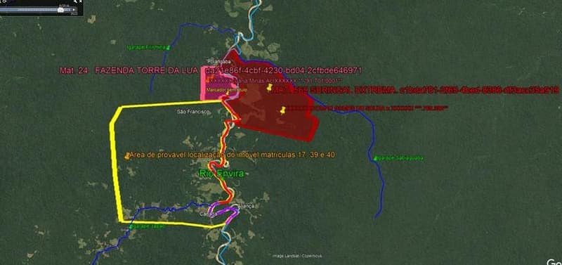 Area Rural em leilão em Feijó - AC — Imóvel Rural - Área de 1.350,60 ha, Feijó/AC
