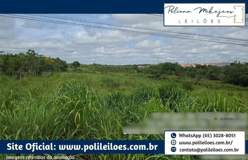 Terreno em leilão em Várzea Grande - MT — Terreno urbano, AT 86.061,186m², Várzea Grande/MT
