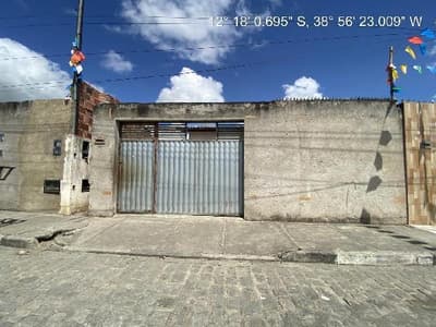 Casa em leilão em Feira De Santana - BA, bairro Lot. Popular Bela vista do Sul — Alameda D - Lot. Popular Bela vista do Sul, 36 - lt 13 qd b - Tomba, Feira de Santana - BA, 44090-640, Brasil