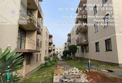 Foto 7 de 14: Apartamento em leilão em Ponta Grossa - PR — Apartamento, com área construída de 63,3056m², Ponta Grossa/PR